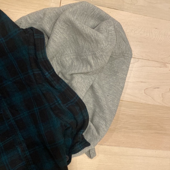 North western MFG co. Boys soft flannel plaid hoodie - Picture 7 of 8